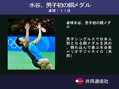 リオオリンピック 日本初の水泳銅メダル